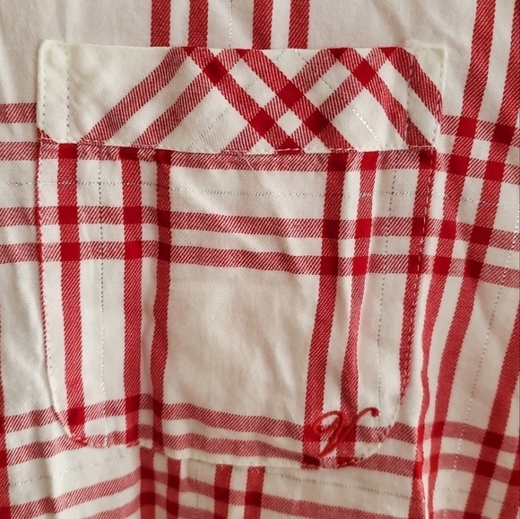 NWT Victoria's Secret pajama top flannel size XXL - Picture 2 of 6